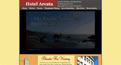 Desktop Screenshot of hotelarcata.com